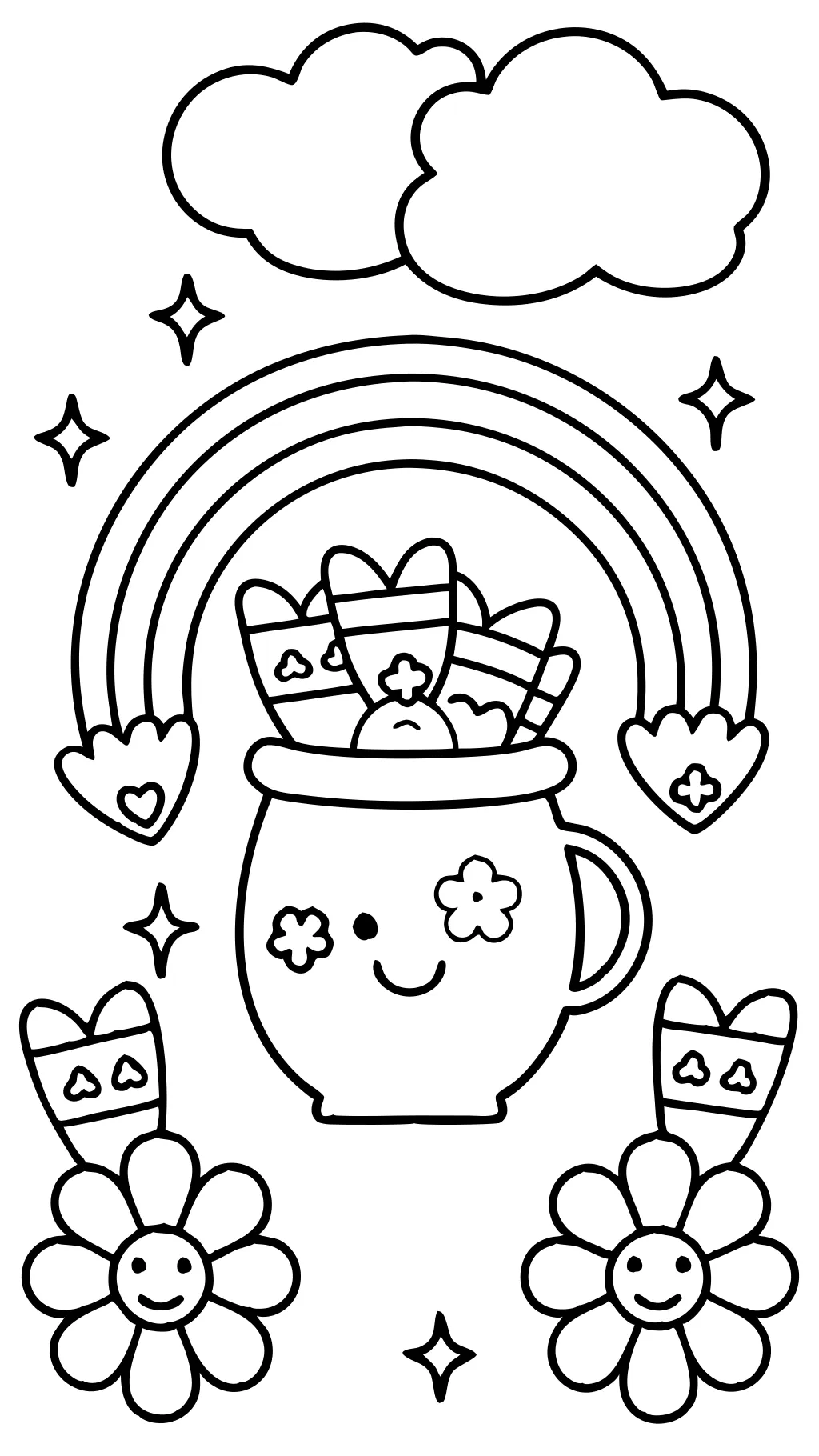 st patrick’s day coloring pages free